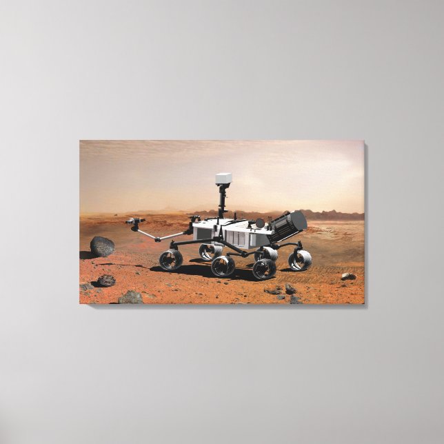Mars Science Laboratory 2 Canvas Print (Front)