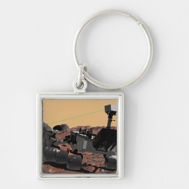 Mars Science Laboratory 3 Key Ring (Front)