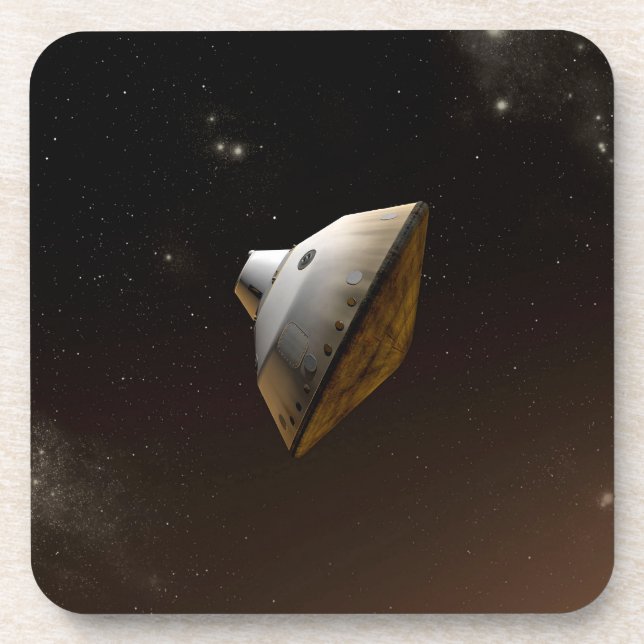 Mars Science Laboratory Aeroshell Capsule Coaster (Front)