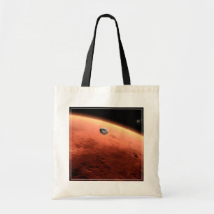 Mars Science Laboratory Approaching Mars. Tote Bag