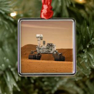 Mars Science Laboratory Curiosity Rover. 2 Metal Tree Decoration