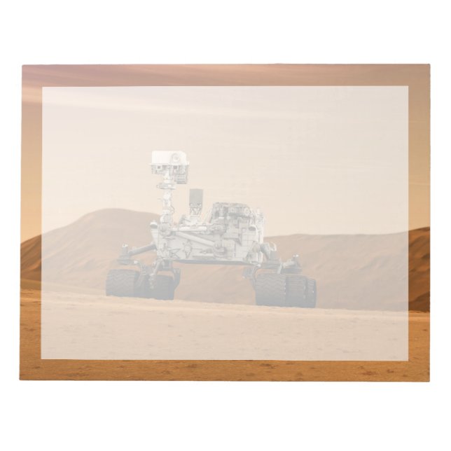Mars Science Laboratory Curiosity Rover. 2 Notepad (Front)