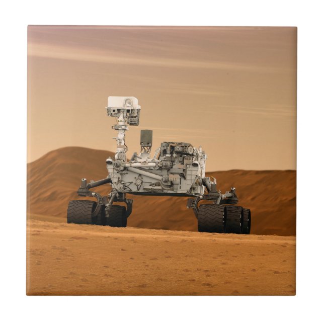 Mars Science Laboratory Curiosity Rover. 2 Tile (Front)