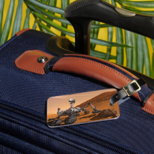 Mars Science Laboratory Curiosity Rover. Luggage Tag
