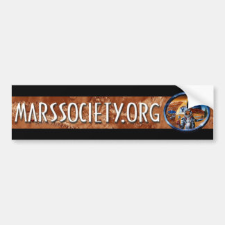 Mars Society Bumper Sticker