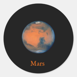 Mars Sticker