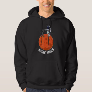 Mars Tee Solar System Planet Nuke Mars
