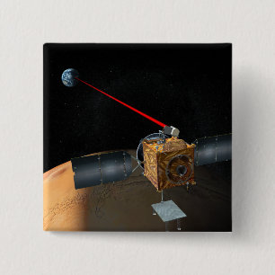 Mars Telecommunications Orbiter 15 Cm Square Badge