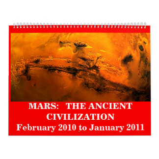 Mars:  the Ancient Civilisation Calendar