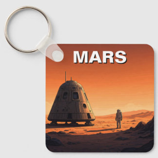 Mars Travel Key Ring
