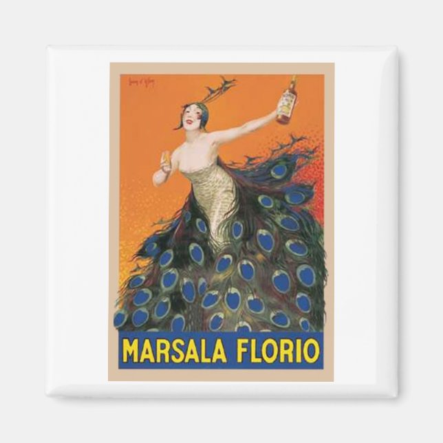 Marsala Florio Magnet (Front)