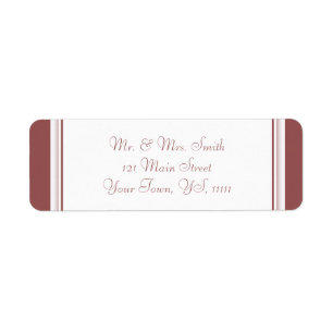 Marsala Return Address