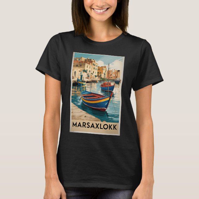 Marsaxlokk Malta T-Shirt (Front)