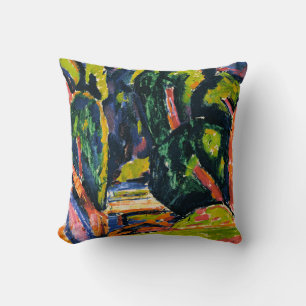 Marsden Hartley painting, Red Tree Cushion