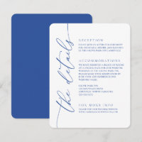 Marseille Bleu & White Modern Minimalist Wedding 2