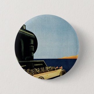 Marseille ~ Cote D'Azur 6 Cm Round Badge