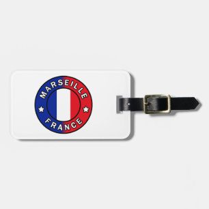Marseille France Luggage Tag