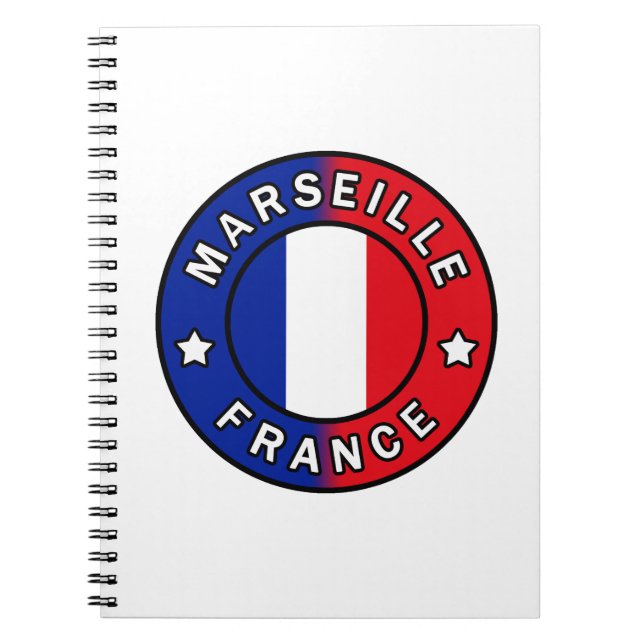 Marseille France Notebook (Front)
