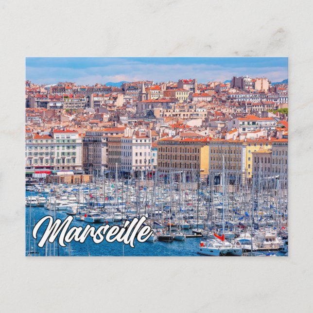 Marseille, France Postcard (Front)