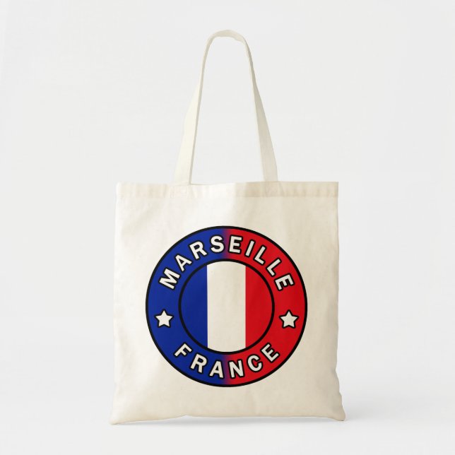 Marseille France Tote Bag (Front)