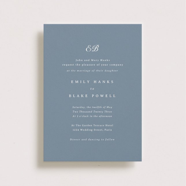 Marseille Wedding Invitation (Creator Uploaded)
