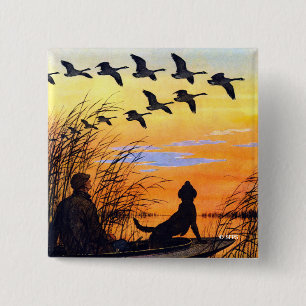 Marsh by Paul Bransom 15 Cm Square Badge