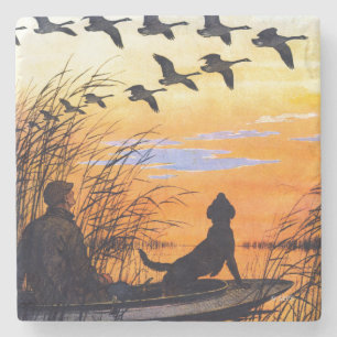 Marsh by Paul Bransom Stone Coaster