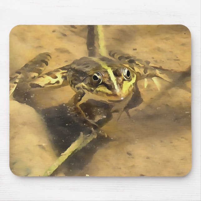 Marsh Frog Mouse Pad (Front)