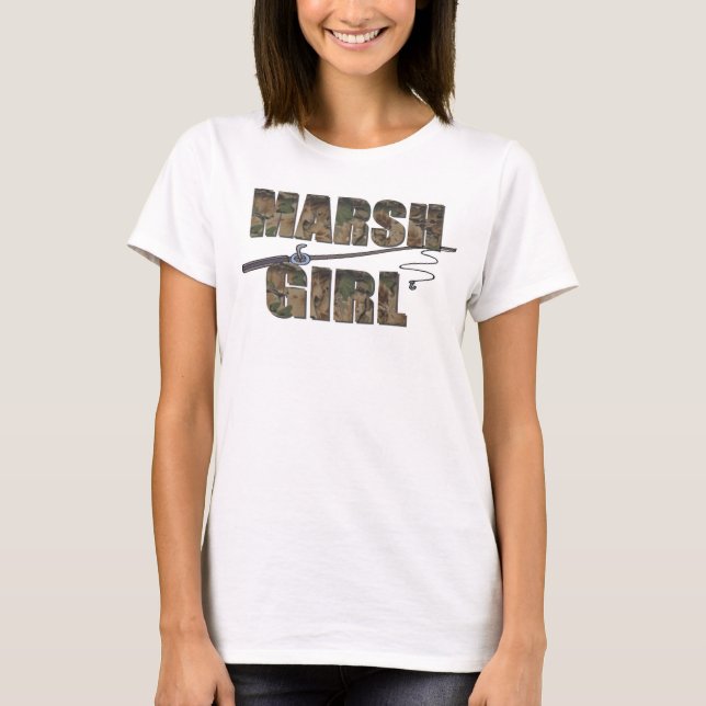 marsh girl camo T-Shirt (Front)