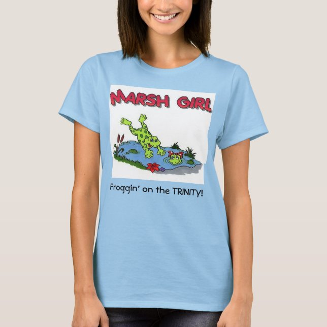 Marsh Girl Frog T-Shirt (Front)