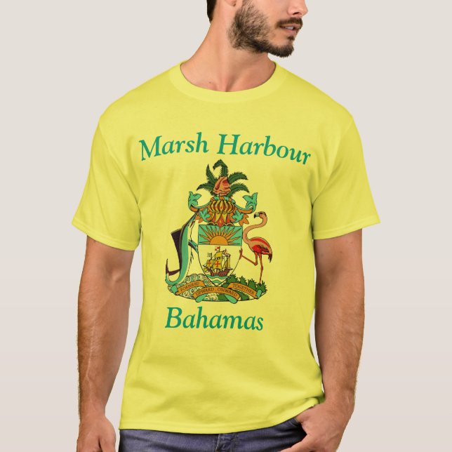 Marsh Harbour, Abaco, Bahamas T-Shirt (Front)