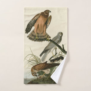 Marsh Hawk from Audubon's Birds of America Bath Towel Set