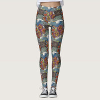 marsh NC blue slate leggings