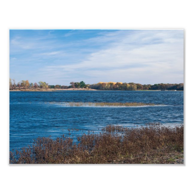 marsh point at necedah refuge photo print (Front)