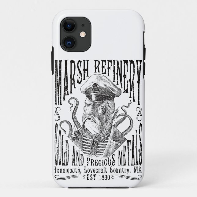 Marsh Refining Company Innsmouth Lovecraft Case-Mate iPhone Case (Back)