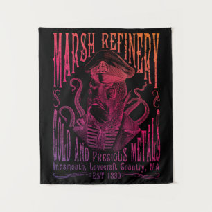 Marsh Refining Company Innsmouth Lovecraft Tapestry