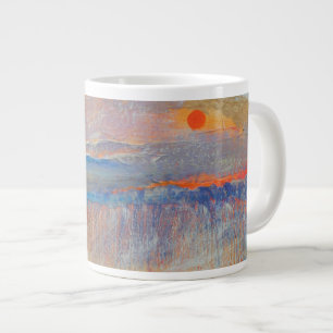 Marsh Sunset 2013 Large Coffee Mug