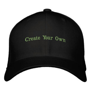 Marsh Text Colour Create Your Own Text Embroidered Hat