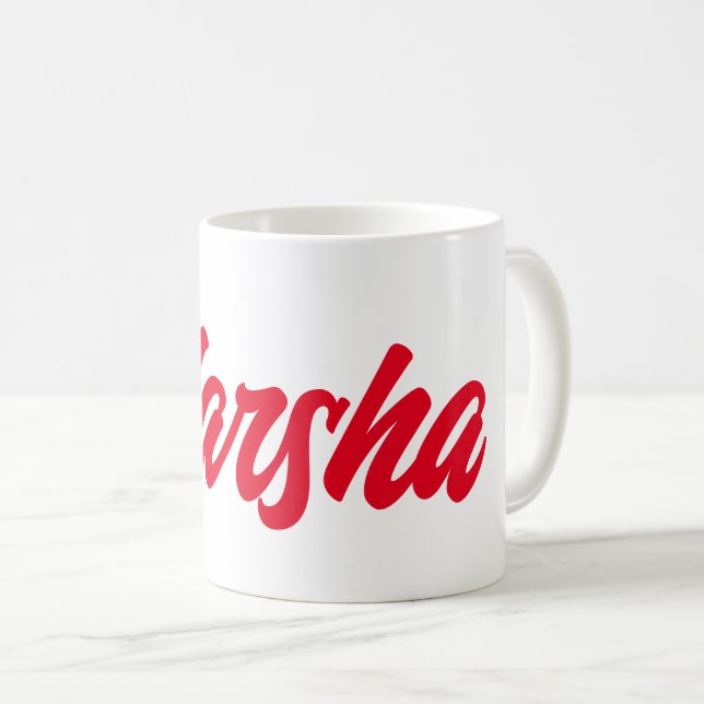 MARSHA Design MUG (Front Right)