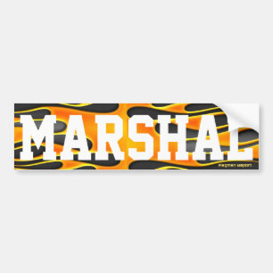 "Marshal" by Flagman Bumper Sticker