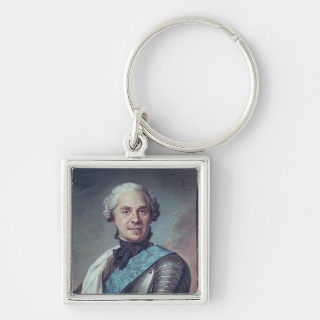 Marshal Maurice de Saxe Key Ring (Front)