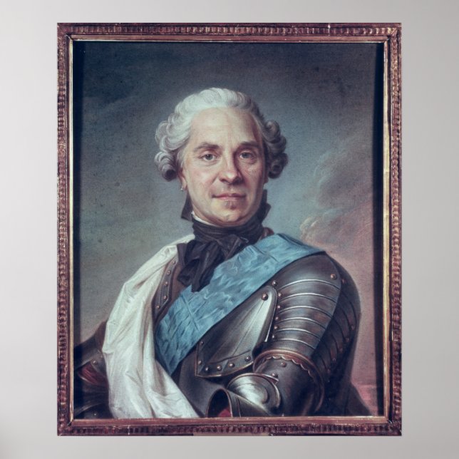 Marshal Maurice de Saxe Poster (Front)