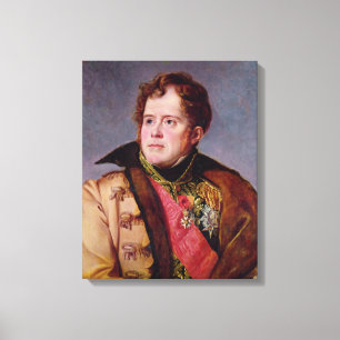 Marshal Michel Ney Duke of Elchingen, c.1804 Canvas Print