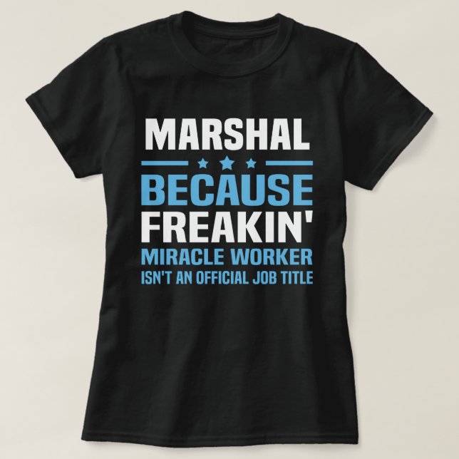 Marshal T-Shirt (Design Front)