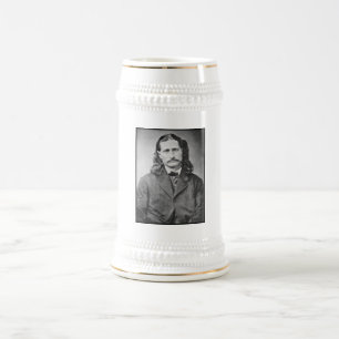 Marshal Wild Bill Hickok Old West Gunfighter Beer Stein