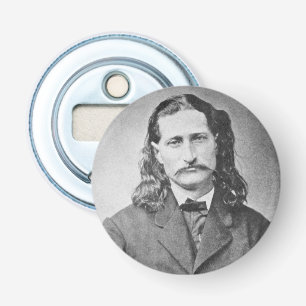 Marshal Wild Bill Hickok Old West Gunfighter Bottle Opener