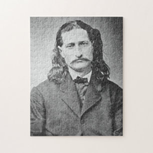 Marshal Wild Bill Hickok Old West Gunfighter Jigsaw Puzzle