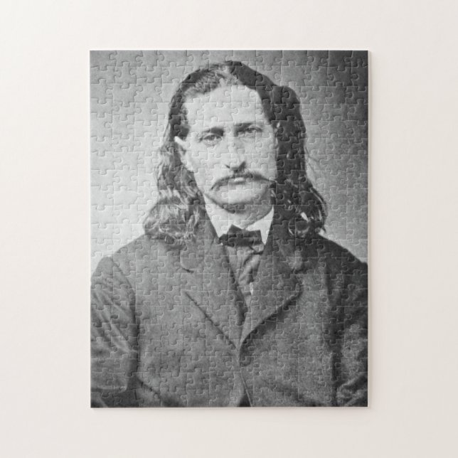 Marshal Wild Bill Hickok Old West Gunfighter Jigsaw Puzzle (Vertical)