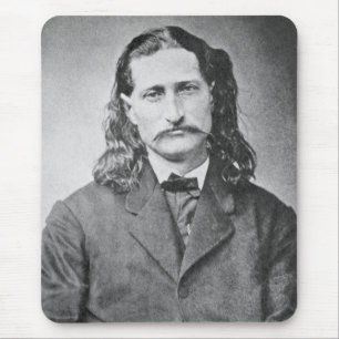 Marshal Wild Bill Hickok Old West Gunfighter Mouse Pad