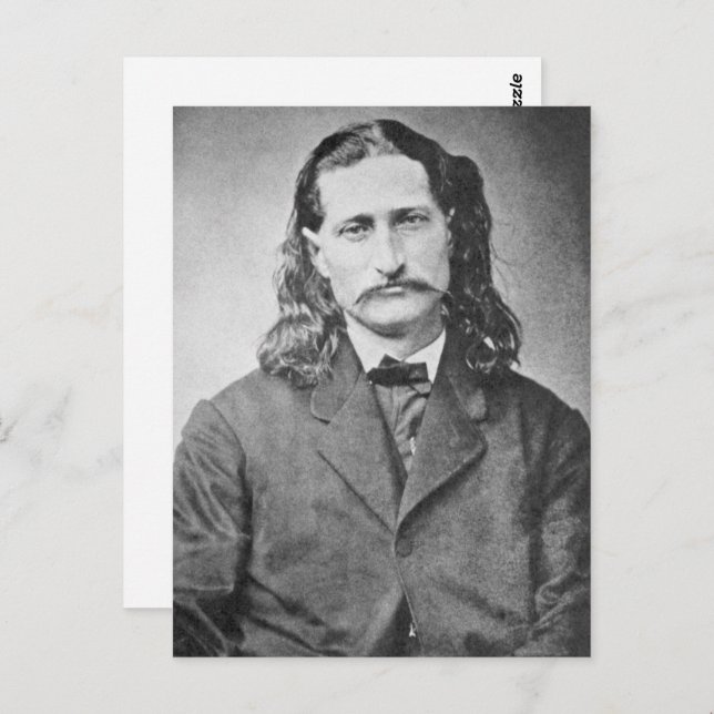 Marshal Wild Bill Hickok Old West Gunfighter Postcard (Front/Back)